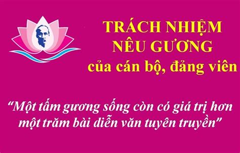 quy định 646 về trách nhiệm nêu gương|Phát huy trách nhiệm nêu gương của cán bộ, đảng viên.